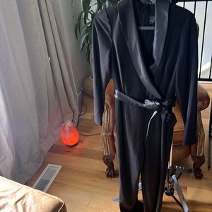 NWOT formal tuxedo jumpsuit